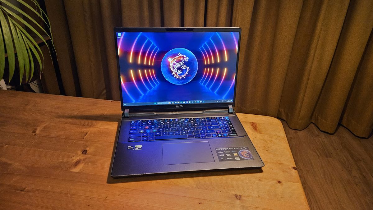 MSI Vector GP78HX 13V review TechRadar