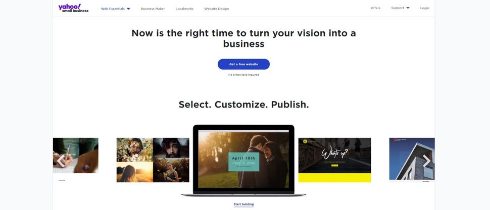 Yahoo website builder review | TechRadar