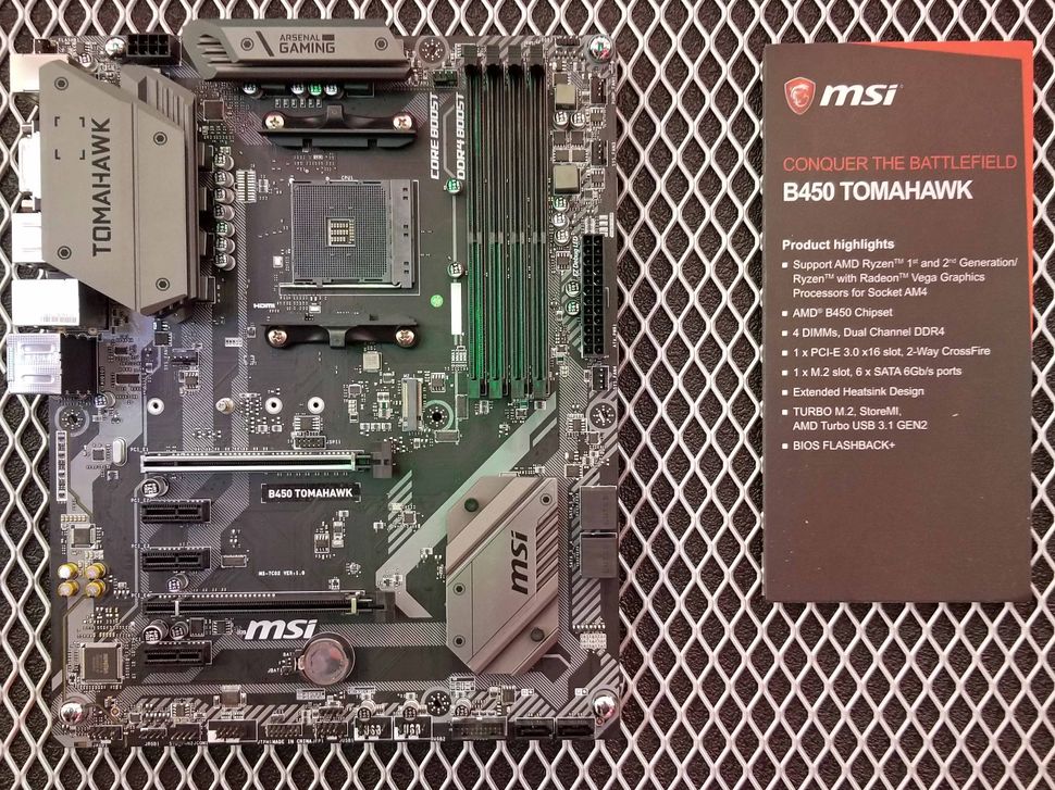 MSI's B450 AM4 Motherboards Land At Computex Tom's Hardware