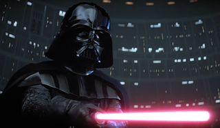 Darth Vader with lightsaber