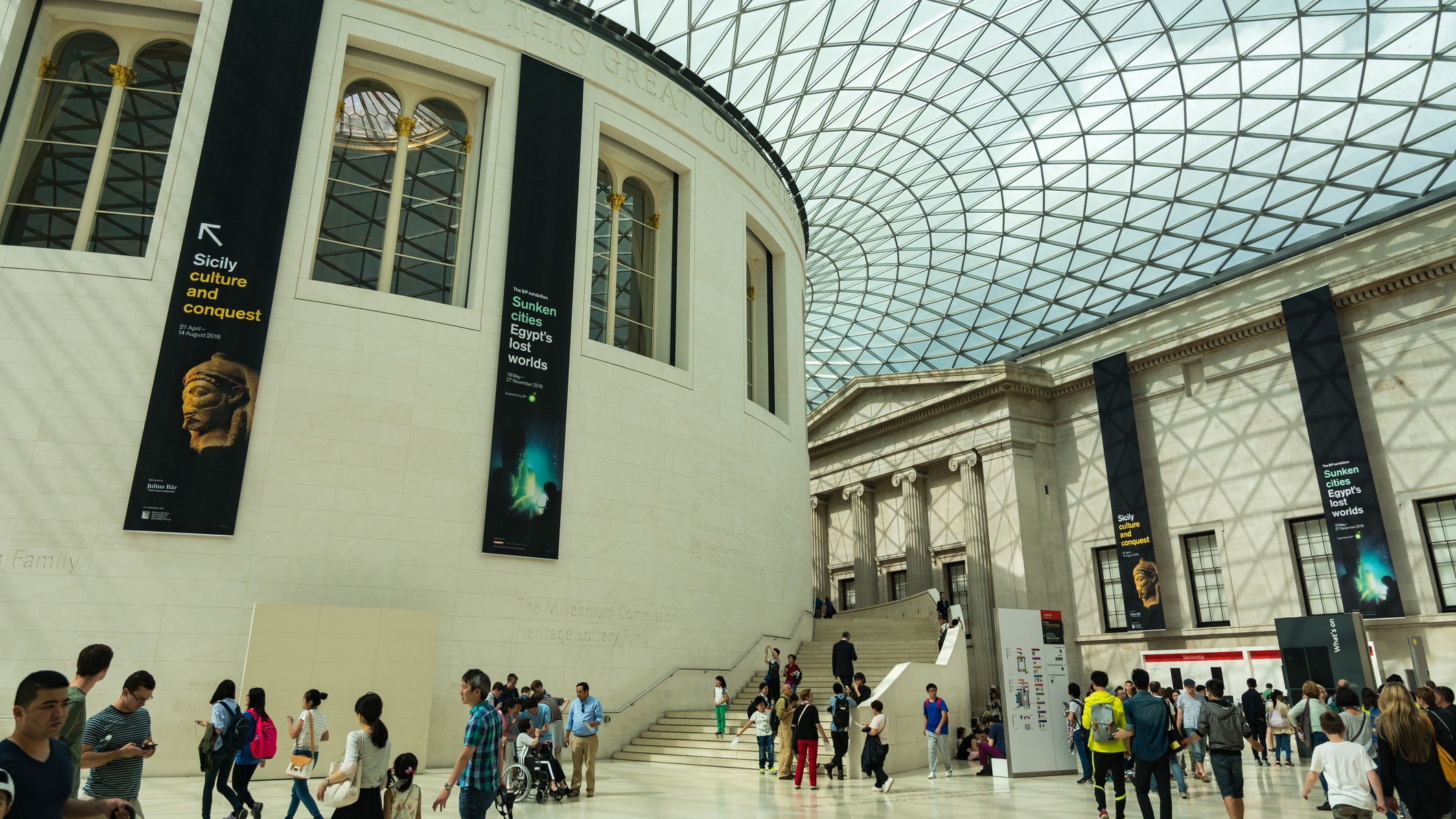 El Museo Británico, fundado en 1753, es el museo más antiguo de Londres.