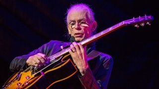 Steve Howe of Yes performs on stage at Humphrey's on September 4, 2016 in San Diego, California. 