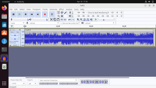 Audacity in use