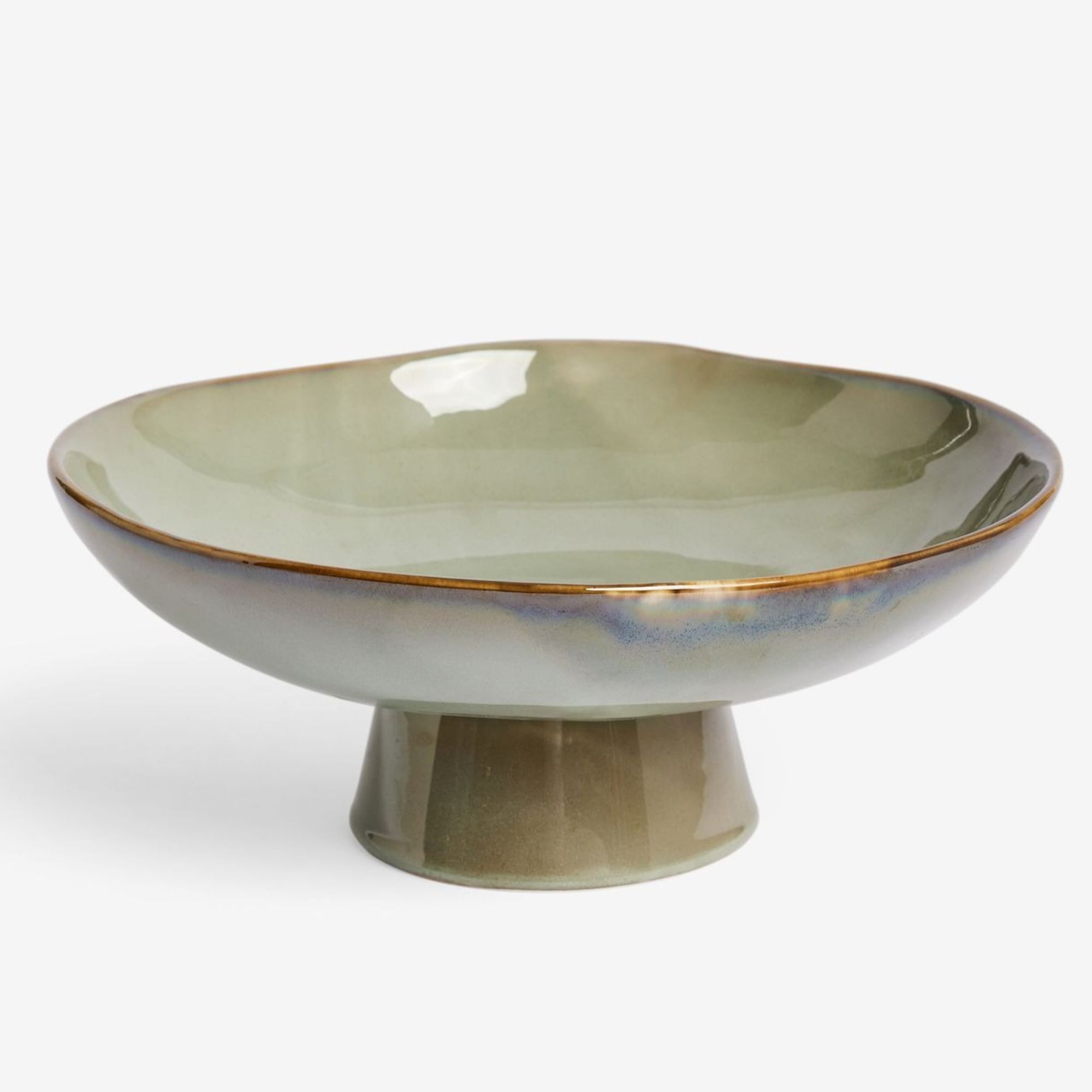 decorative glazed bowl