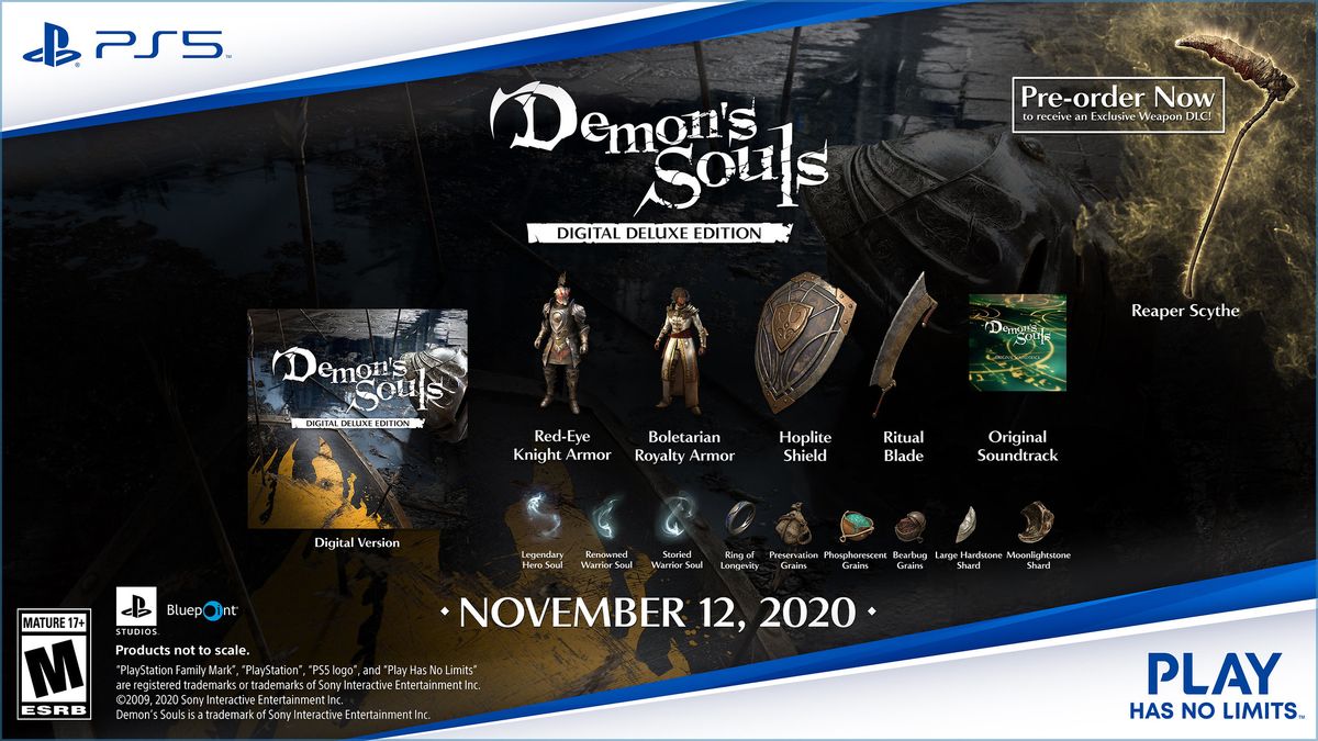 Demon's Souls remake locks iconic items behind Digital Deluxe Edition  paywall - GameRevolution