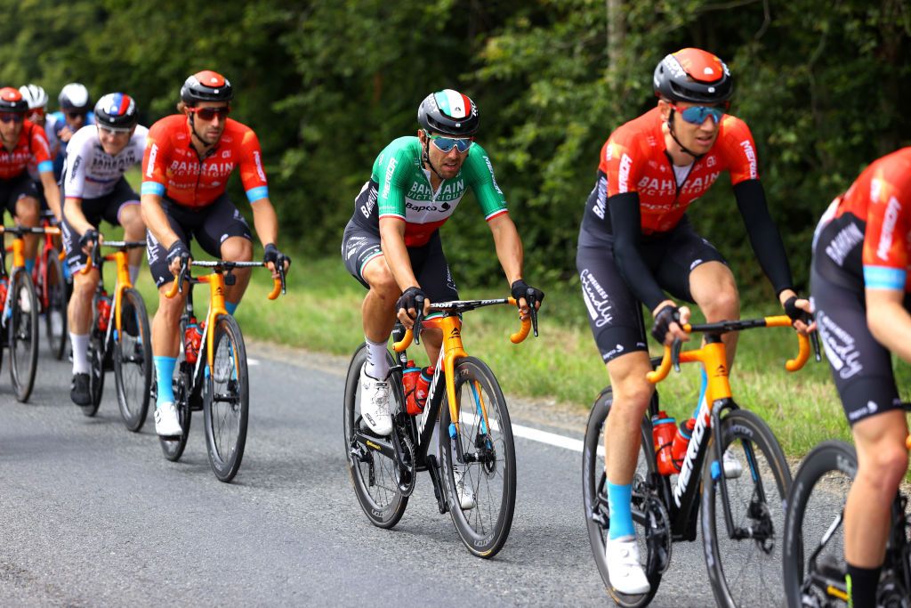 Sonny Colbrelli (Bahrain Victorious) at the Tour de France