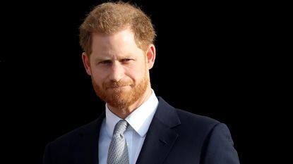 Prince Harry, Duke of Sussex, the Patron of the Rugby Football League hosts the Rugby League World Cup 2021 draws for the men's, women's and wheelchair tournaments at Buckingham Palace on January 16, 2020 in London, England.