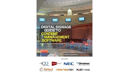 Digital Signage Guide to Content Management Software