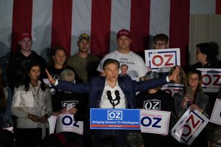 Dr. Mehmet Oz pre-Election Day rally