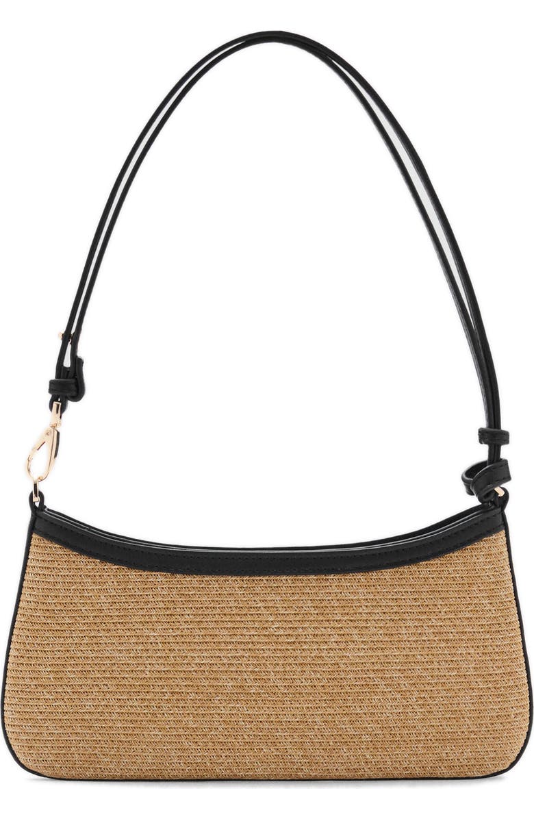 Natural Fiber Convertible Shoulder Bag
