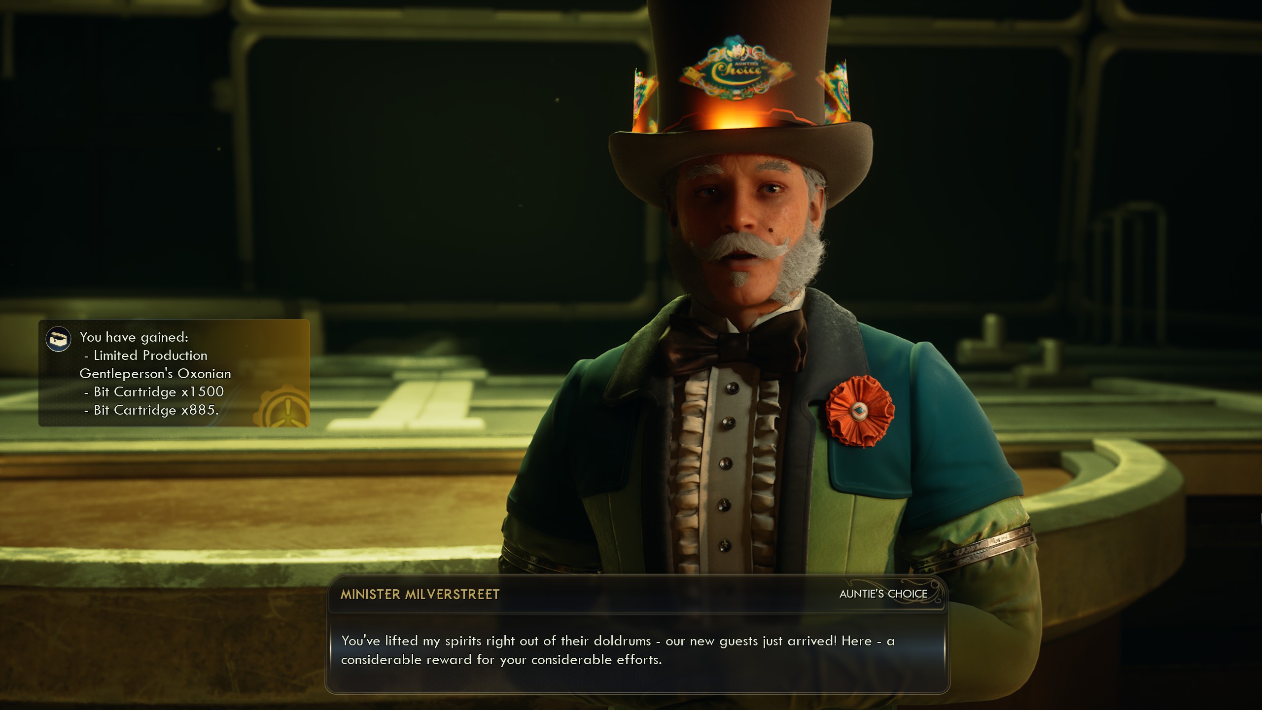 Outer Worlds 2 Milverstreet rewards