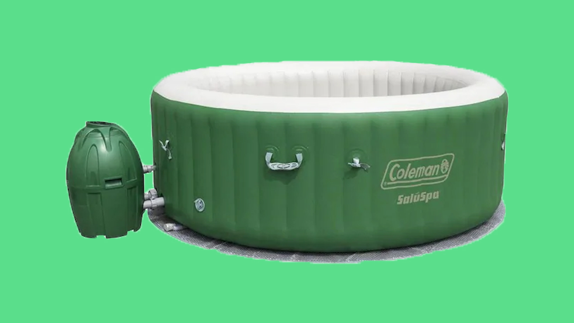 Best Inflatable Hot Tubs: Coleman SaluSpa Inflatable Hot Tub