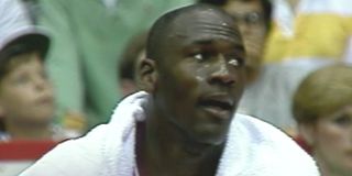Michael Jordan during the 1988 NBA Playoffs