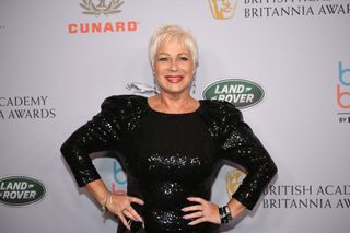 Denise Welch at a press event