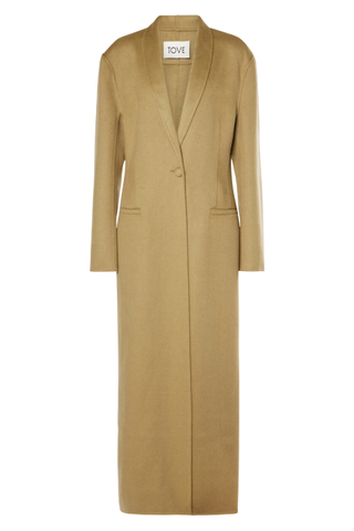 Zahra Wool and Cashmere-Blend Coat