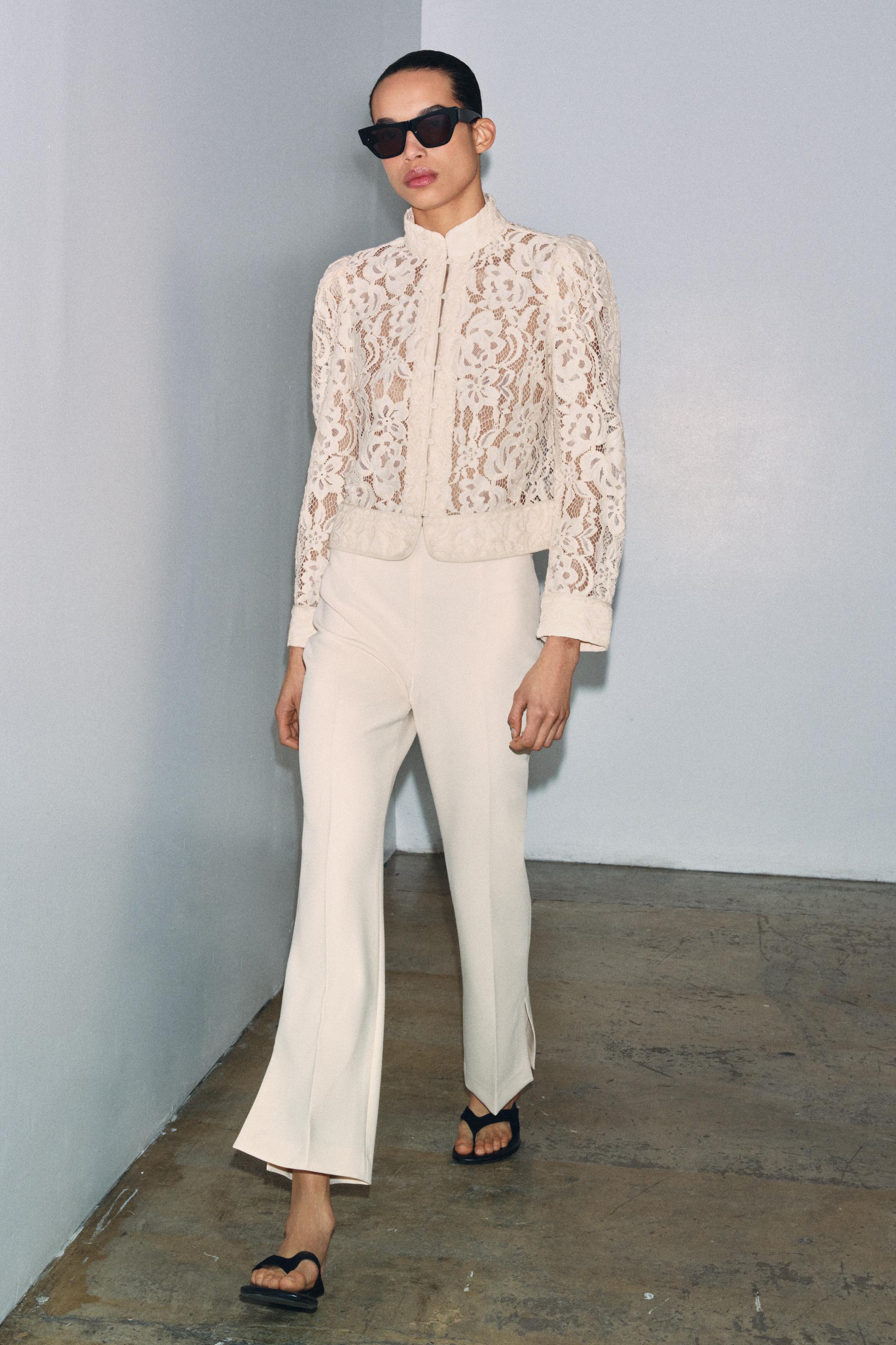 Zw Collection Lace Blazer