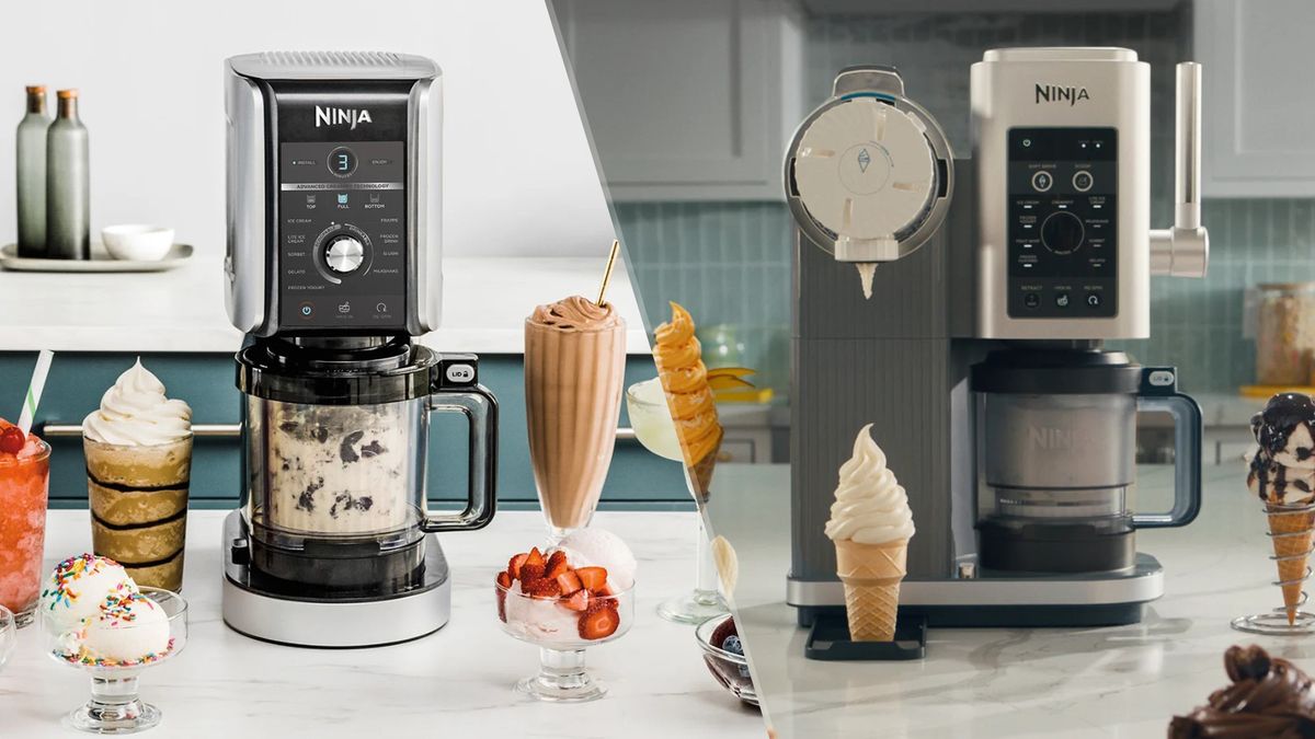 The new Ninja Creami Swirl comes with a soft serve dispenser | Tom's Guide