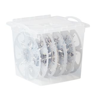 fairy light storage box with reels