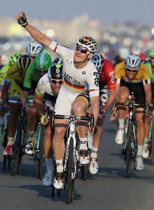 Andr&eacute; Greipel wins stage 5 of the Tour of Qatar