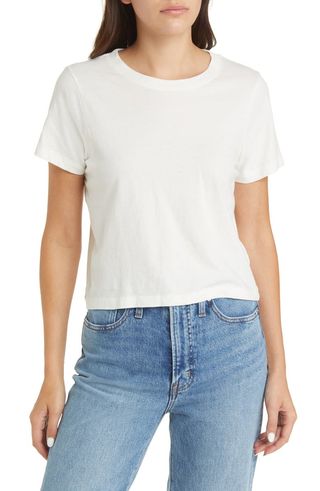 Lakeshore Softfade Cotton Crop Tee