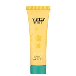 Butter London so Buff Hand and Foot Polish With Glycolic Acid, Gently Exfoliates to Remove Dead Skin, Antioxidant-Rich Ingredients, Cruelty, Paraben & Mineral Oil Free