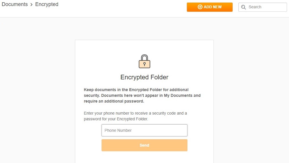 Encrypted Folders
