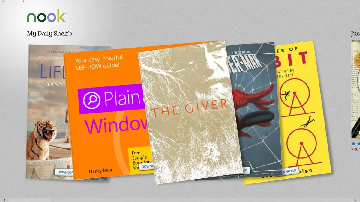 Reading on Windows 8 a look at Kindle, Nook, and Kobo Windows Central
