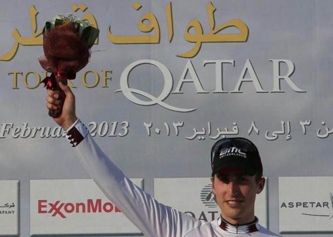 Taylor Phinney (BMC) in the white jersey