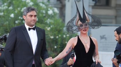 Michael Polansky and Lady Gaga attends the &quot;Joker: Folie à Deux&quot; red carpet during the 81st Venice International Film Festival at Sala Grande on September 04, 2024 in Venice, Italy. 