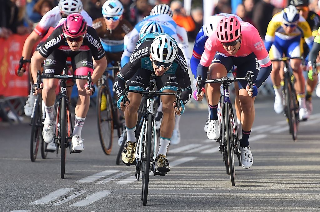 Bryan Coquard (Vital Concept) powers to the stage win