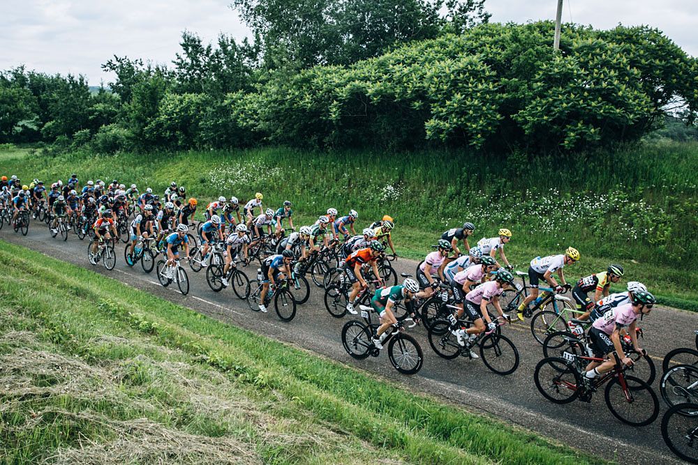 Lush green countryside met the peloton for the majority of the stage