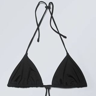 Weekday halterneck triangle bikini top