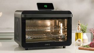 CHEF iQ MiniOven on a kitchen counter
