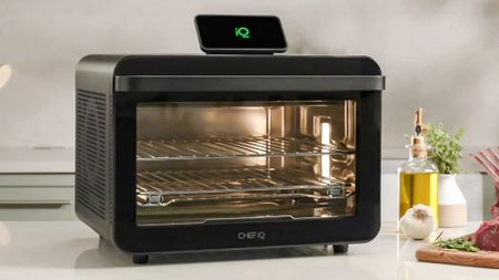CHEF iQ MiniOven on a kitchen counter