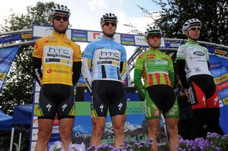 Jersey presentation, Tour of Britain 2011, stage two (cancelled)