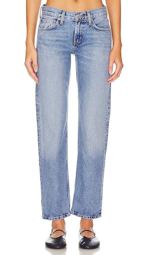 Amber Low Rise Straight Jeans