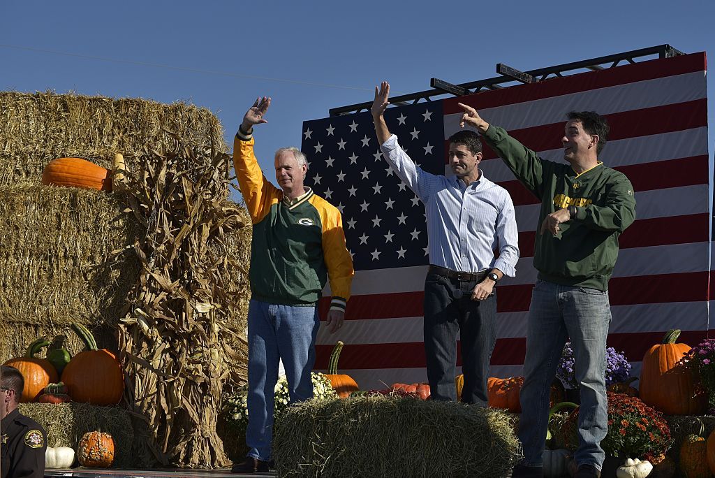 Rep. Paul Ryan, Sen. Ron Johnson, and Gov. Scott Walker are caught in GOP civil war over Donald Trump