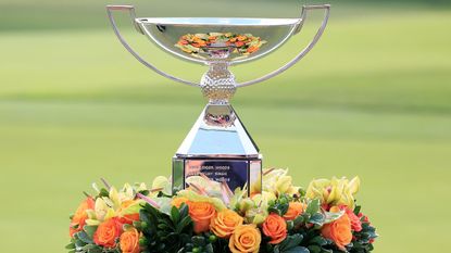 The FedExCup trophy