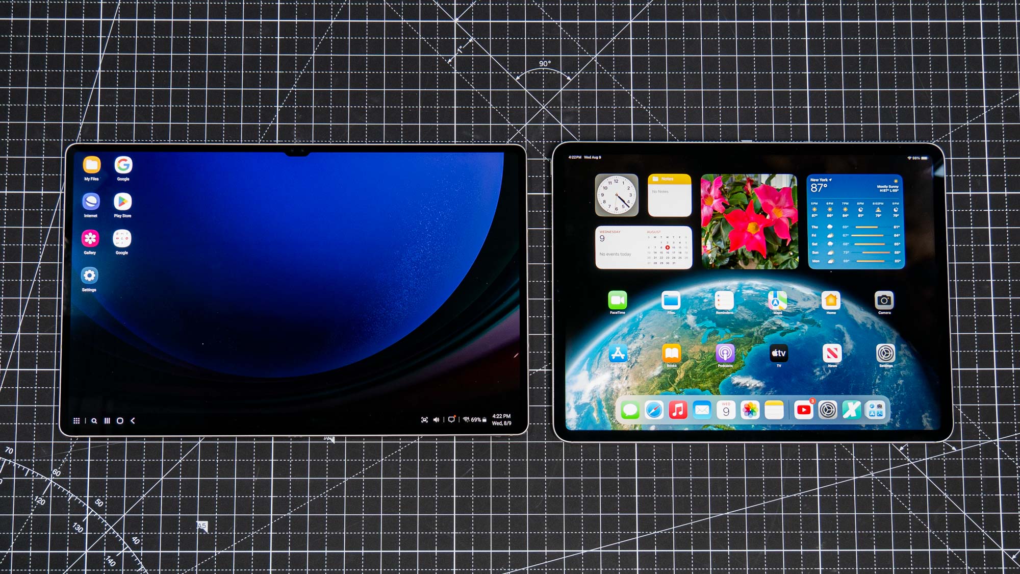 Samsung Galaxy Tab S9 Ultra vs iPad Pro — which tablet wins? | Tom's Guide