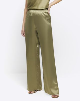 silk trouser trend