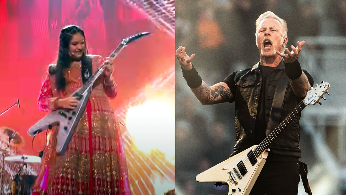 Maya Neelakantan and Metallica&#039;s James Hetfield