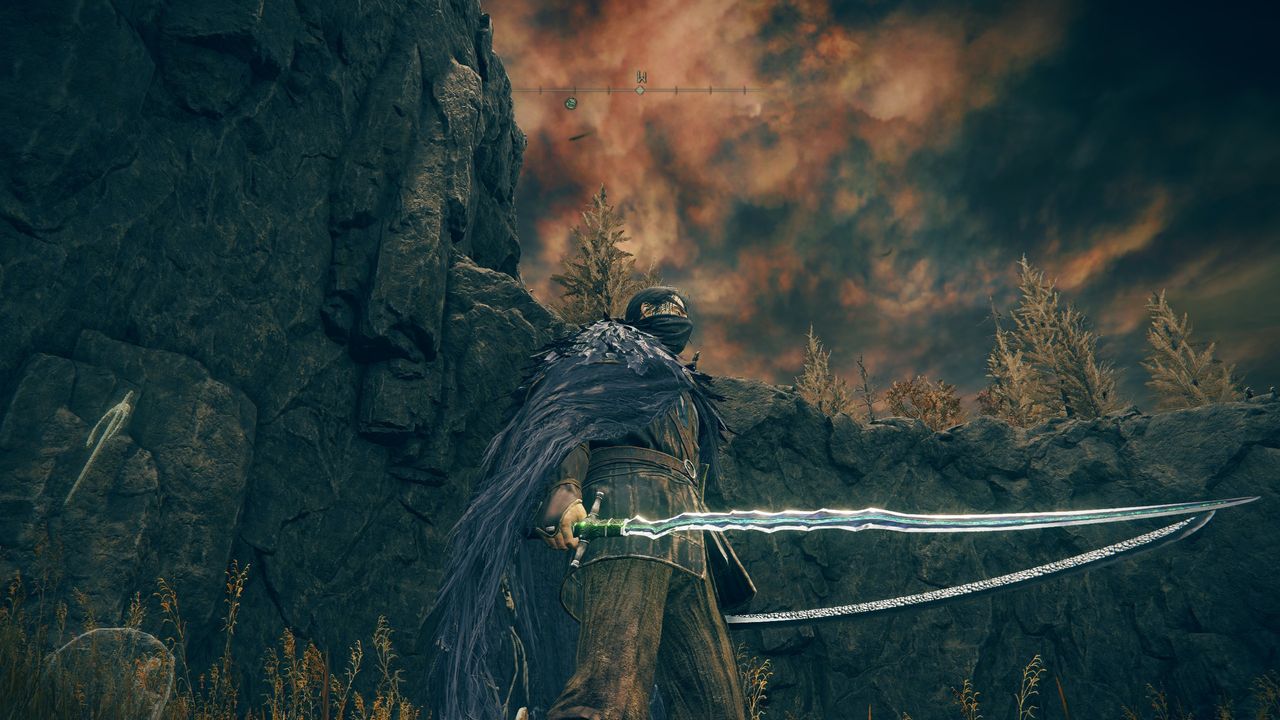 Elden Ring Shadow of the Erdtree gameplay showing stats, moveset, and location of the Starr Lined Sword, my favorite new weapon in the DLC