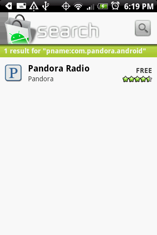 Install Pandora 2