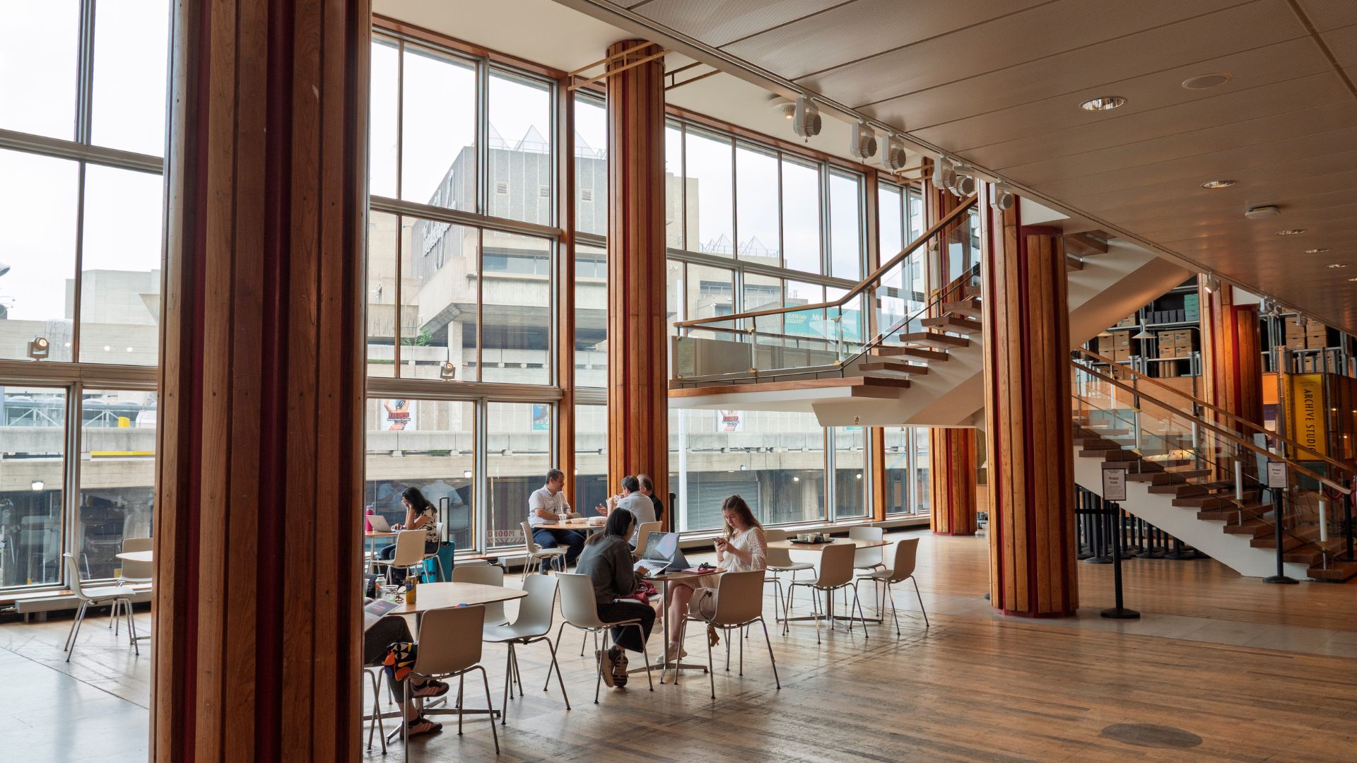 Royal Festival Hall interior at The Southbank Centre, London