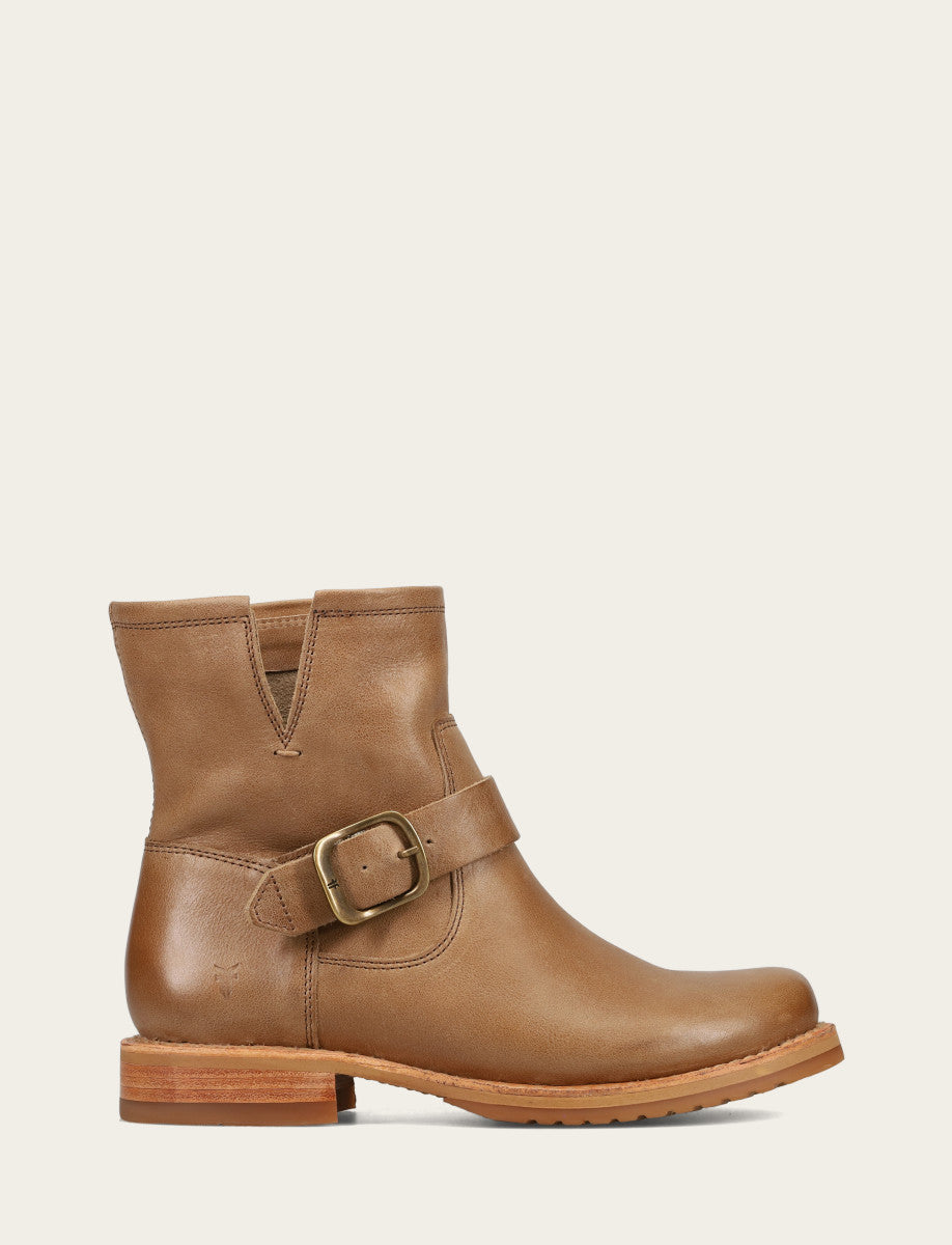 Veronica Flex Bootie in Beige