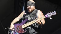 Ra Diaz of Suicidal Tendencies performs during the Monster Energy Aftershock Festival at Discovery Park on October 22, 2017 in Sacramento, California