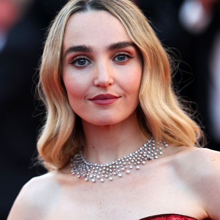 Chloe Fineman departs the "Megalopolis" Red Carpet at the 77th annual Cannes Film Festival at Palais des Festivals on May 16, 2024 in Cannes, France