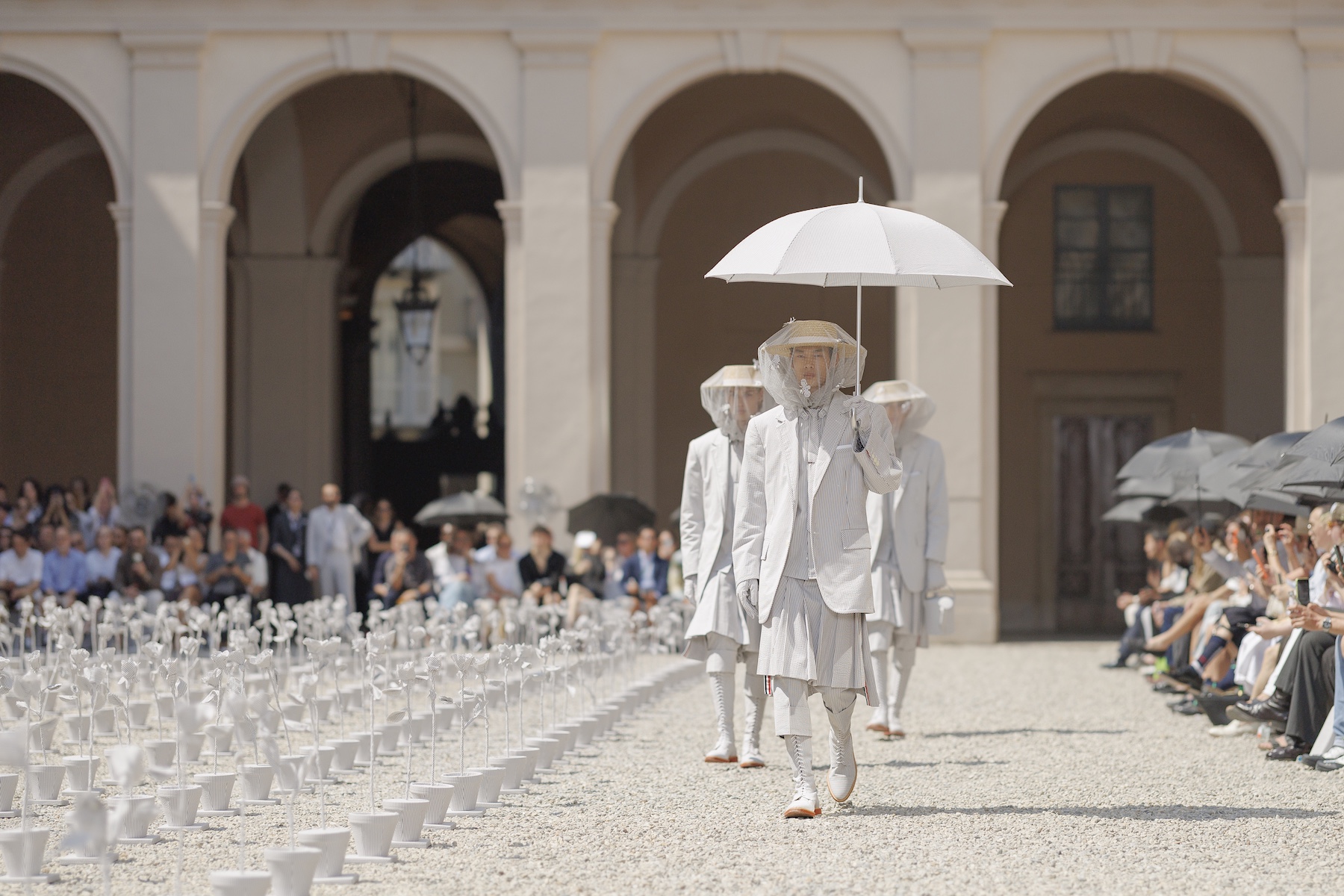 Thom Browne S/S 2027 runway show Milan Fashion Week Men&rsquo;s