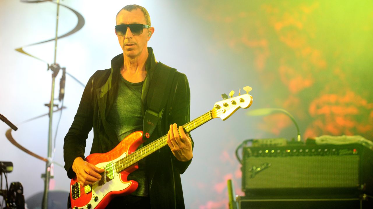 Musician Pino Palladino of D&#039;Angelo and the Vanguard performs onstage during Day 3 of the 2015 Bonnaroo Music And Arts Festival in Manchester, Tennessee on June 13, 2015