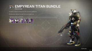Eververse Titan armour.